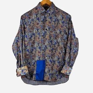 Luchiano‎ Visconti Black Label Limited Edition Dress Shirt - Size Medium